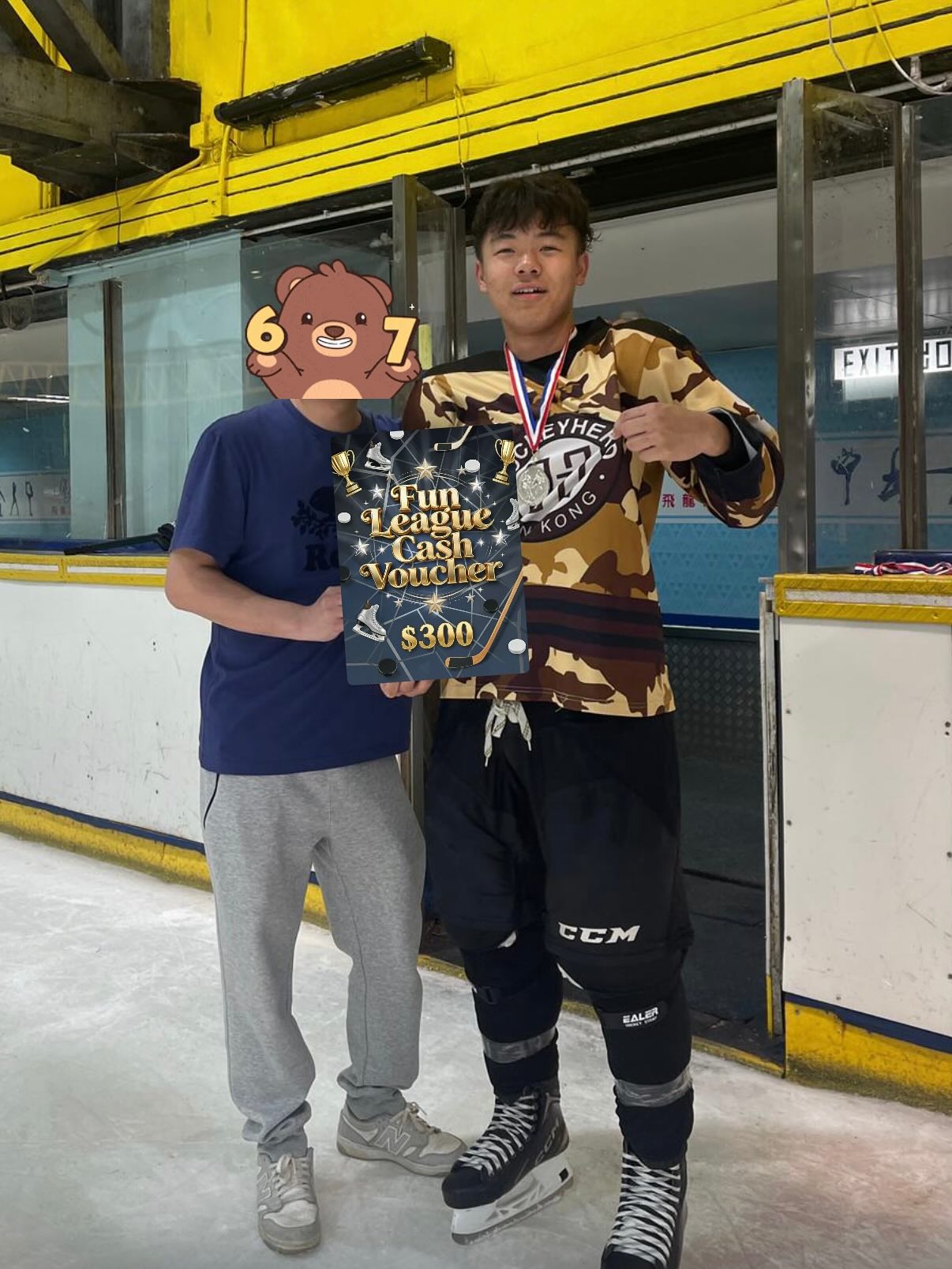 Fun League cash voucher prize